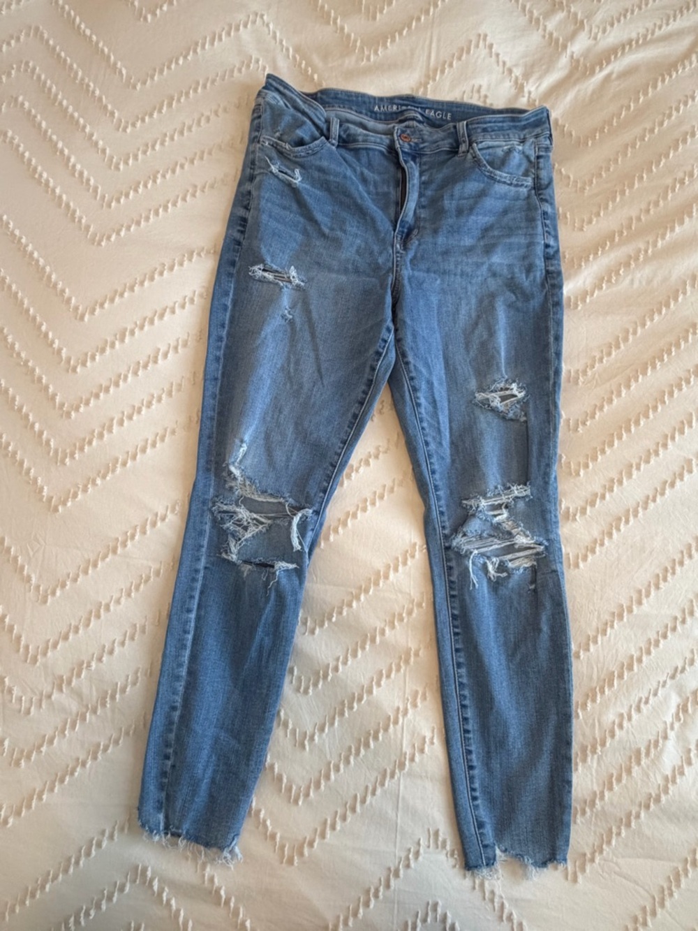 American Eagle Light Blue Stretch Women’s Denim Jeans